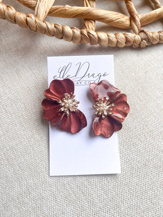 Half Bloom Studs