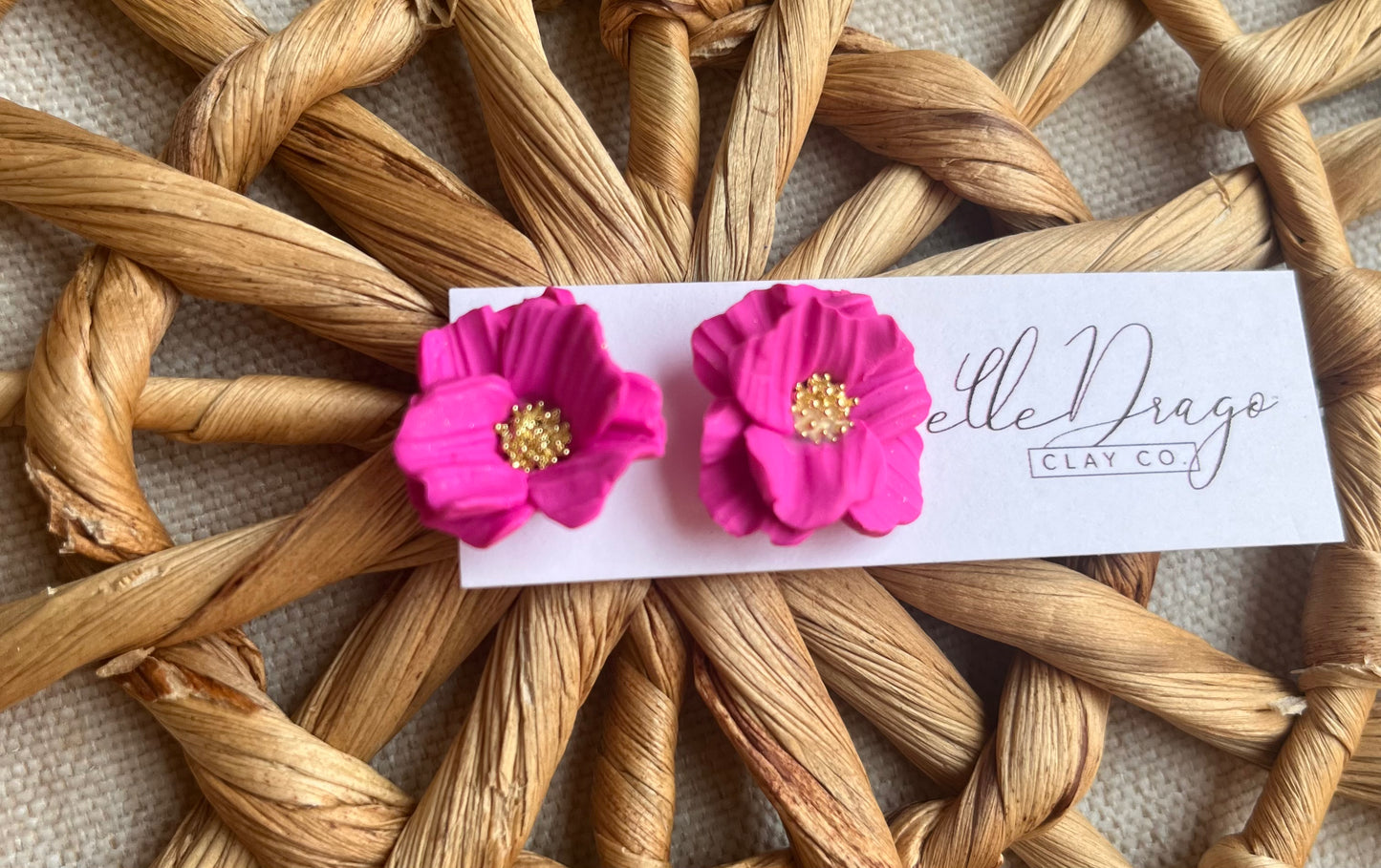Mini flower studs